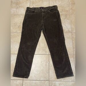 Black Brown 1826 Rich Brown Corduroy Trousers size 36/30
